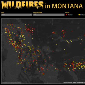 Wildfires in Montana | 1980-2016